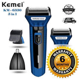 Kemi 3 in 1 Hair Trimmer For Men - Six Months warranty