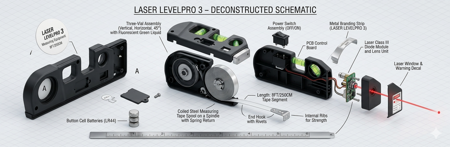 Multipurpose 4-in-1 Laser Level